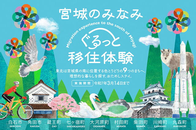 オーダーメイド型移住体験「宮城のみなみぐるっと移住体験」受付中です！ | 移住関連イベント情報