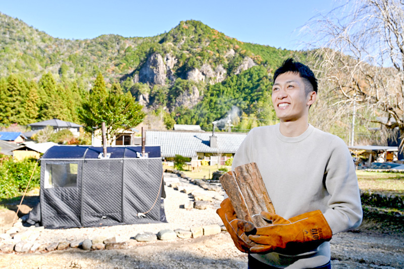 大自然のテントサウナで心の芯から温めたい！移住と創業、そして結婚を同時に実現 | 移住ストーリー