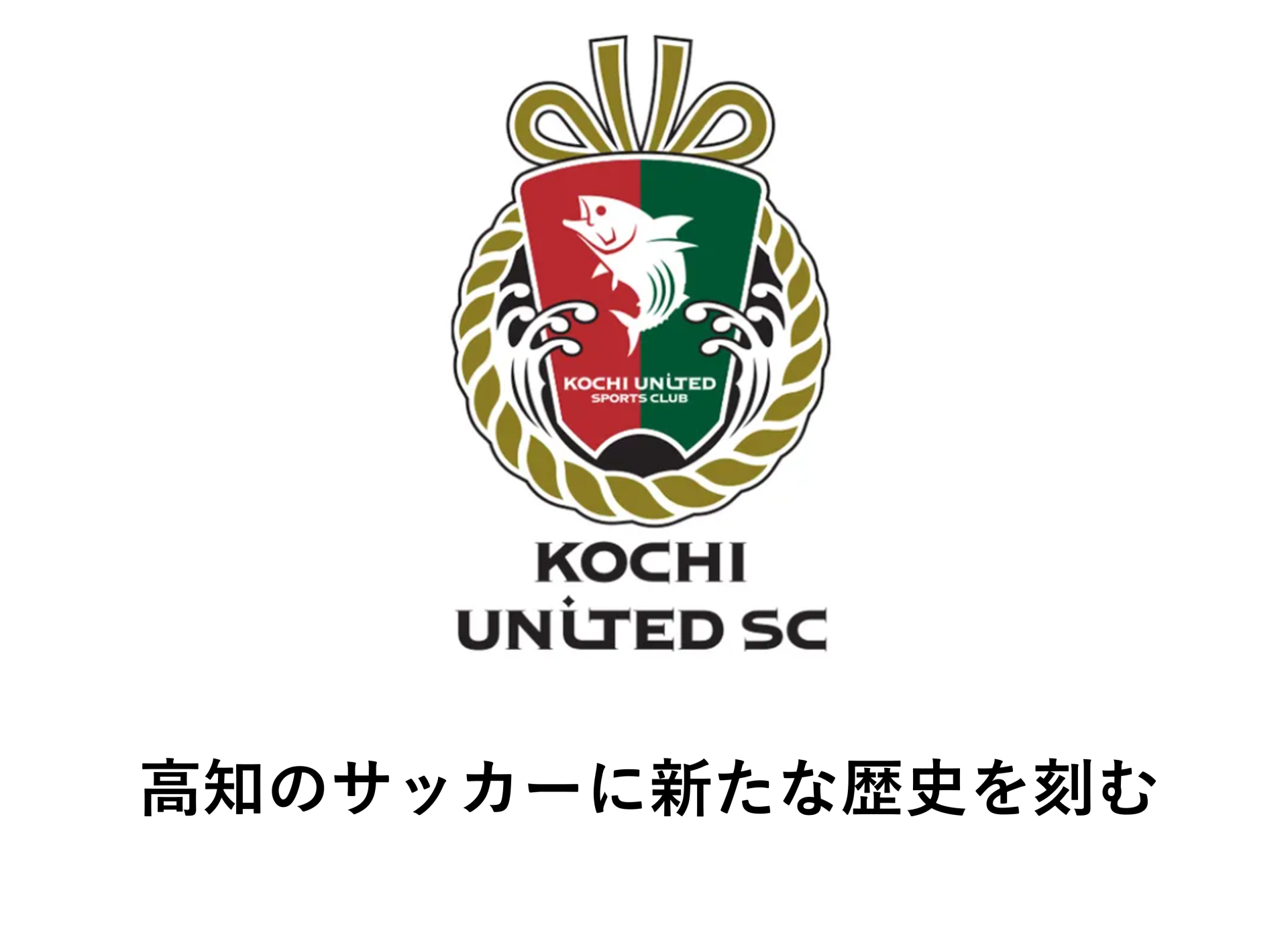 高知のサッカーに新たな歴史を刻む!!　＝高知ユナイテッドSC＝ | 地域のトピックス